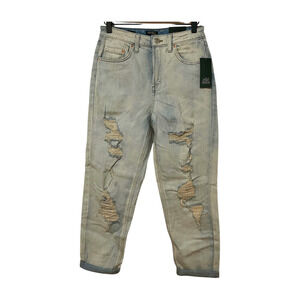 Wild Fable Women's Highest Rise Light Blue Distressed Mom Jeans - Size 2 - NWT